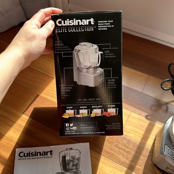 NEW in Box Cuisinart Elite Collection 4 Cup 1L Chopper/Grinder - Picture 10 of 12